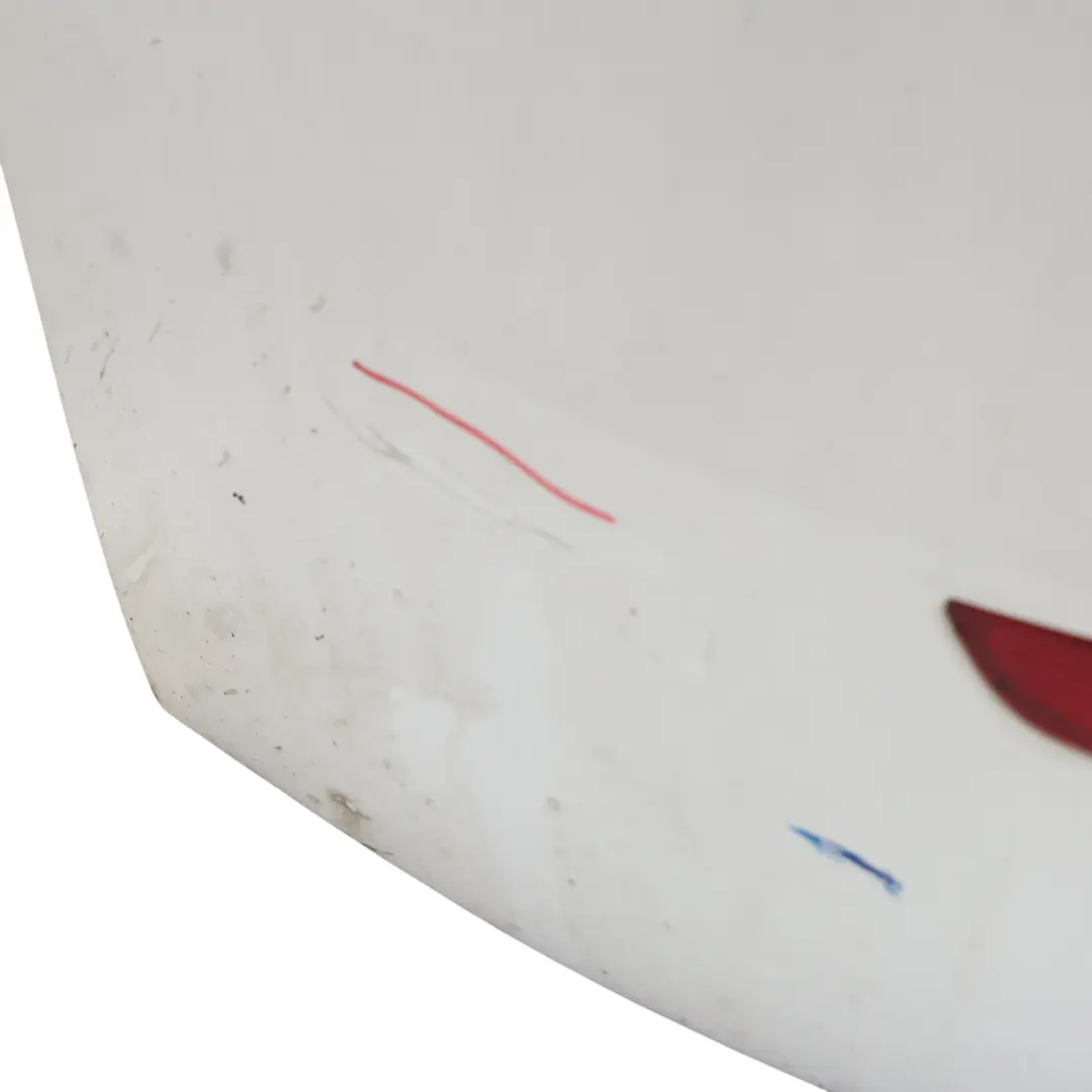 BMW F46 Zderzak Tylny PDC Osłona Panel Tylny Alpinweiss 3 Biały - A96 - SKU 7403796-AW - Numer Części 7403796
