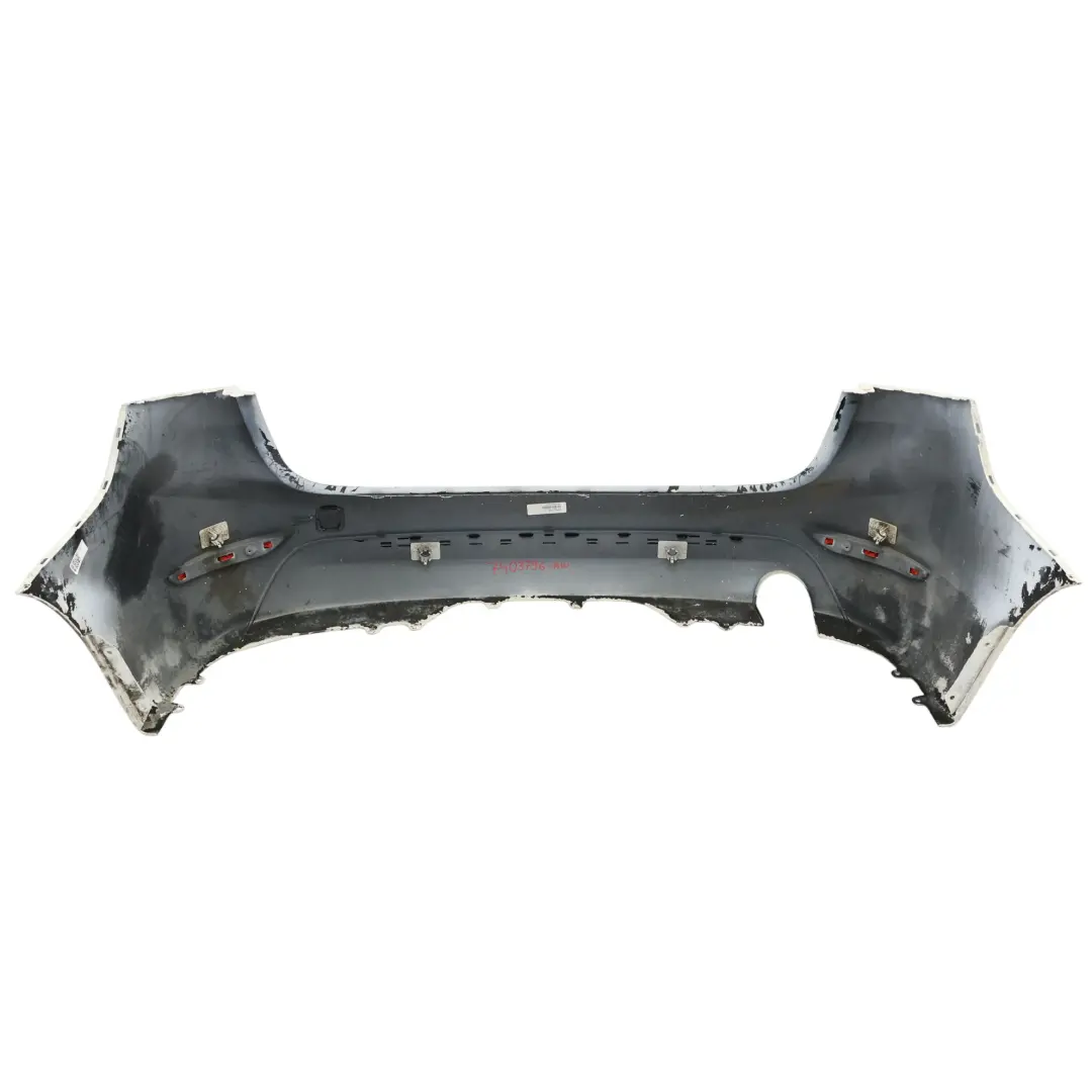 BMW F46 Zderzak Tylny PDC Osłona Panel Tylny Alpinweiss 3 Biały - A96 - SKU 7403796-AW - Numer Części 7403796