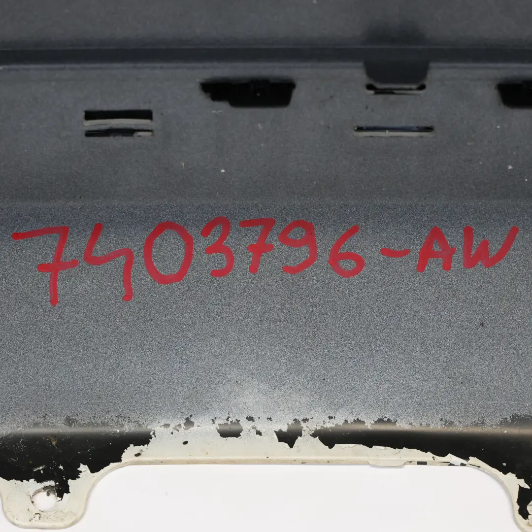 BMW F46 Zderzak Tylny PDC Osłona Panel Tylny Alpinweiss 3 Biały - A96 - SKU 7403796-AW - Numer Części 7403796