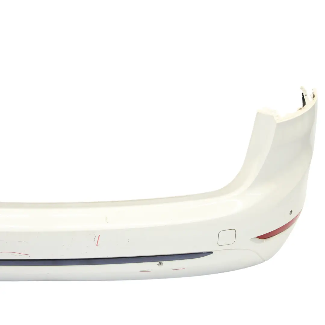 BMW F46 Bumper Rear Trim Panel Covering PDC Alpinweiss 3 Alpine White - A96 - SKU 7403796-AW - Part number 7403796
