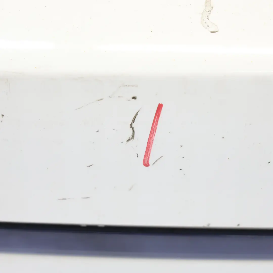 BMW F46 Bumper Rear Trim Panel Covering PDC Alpinweiss 3 Alpine White - A96 - SKU 7403796-AW - Part number 7403796