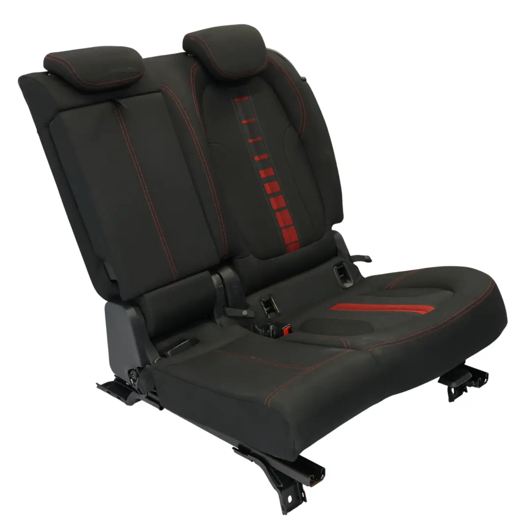 Sedile Posteriore Sinistro Interno Panca Tessuto Gara Antracite Rosso per BMW F46 con numero di parte 7407557 BMW F46 Sedile Posteriore Sinistro Interno Panca Tessuto Gara Antracite Rosso - SKU 7407557 - Numero di parte 7407557