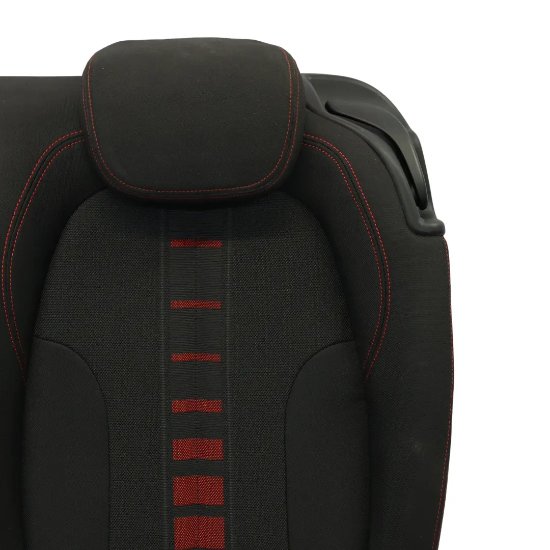 Asiento Trasero Izquierdo Interior Banqueta Tela Race Antracita Rojo BMW F46 - SKU 7407557 - Número de pieza 7407557