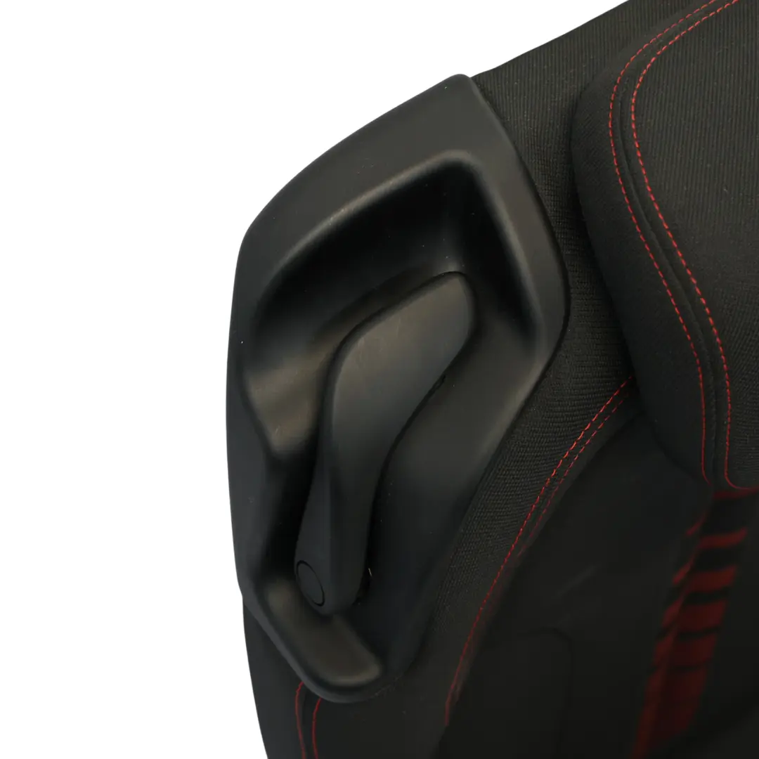 BMW F46 Asiento Trasero Derecho Interior Banqueta Tela Race Antracita Rojo - SKU 7407558 - Número de pieza 7407558