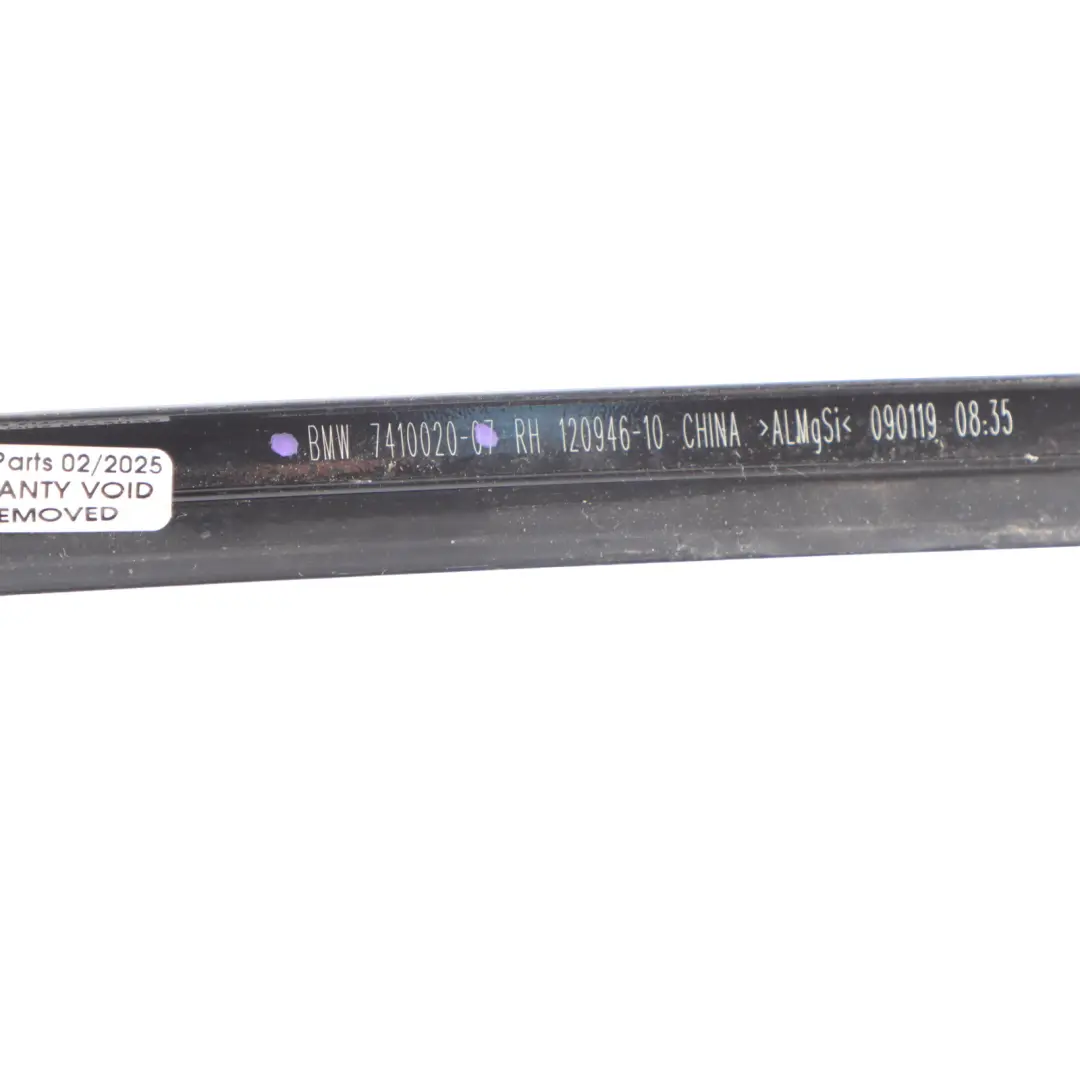 BMW X3 G01 Trim Cover Window Frame Top Right O/S Front Door High Gloss - SKU 7410020 - Part number 7410020