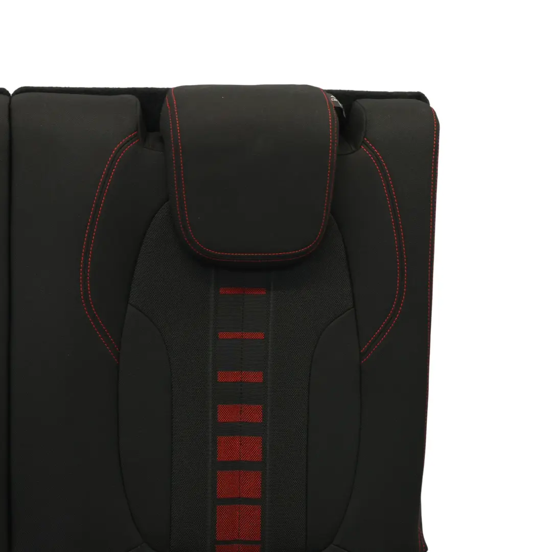 BMW F46 Rear 3rd Seat Row Cover Backrest Third Row Fabric Race Anthracite Red - SKU 7411371 - Part number 7411371