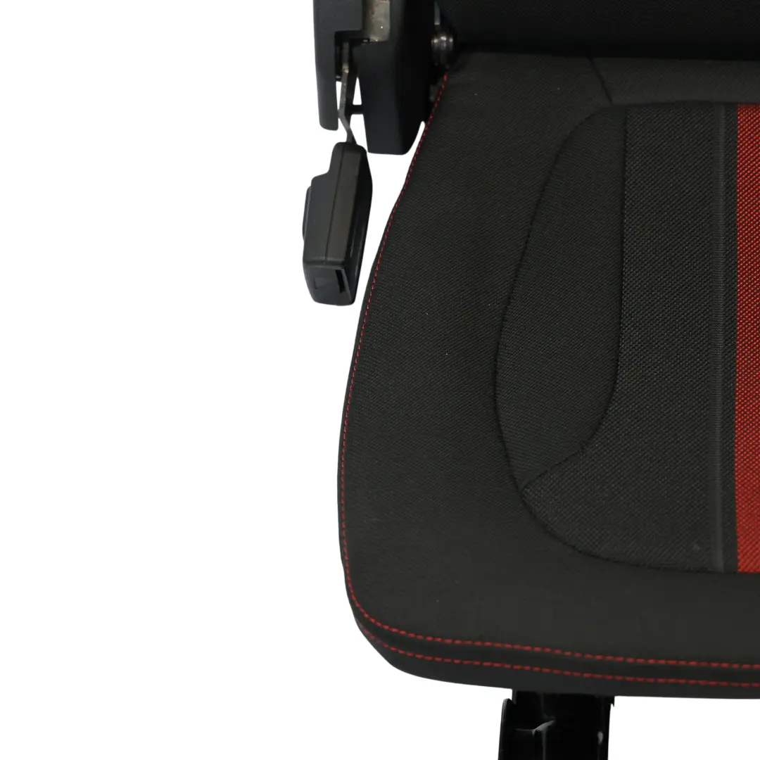 BMW F46 Rear 3rd Seat Row Cover Backrest Third Row Fabric Race Anthracite Red - SKU 7411371 - Part number 7411371