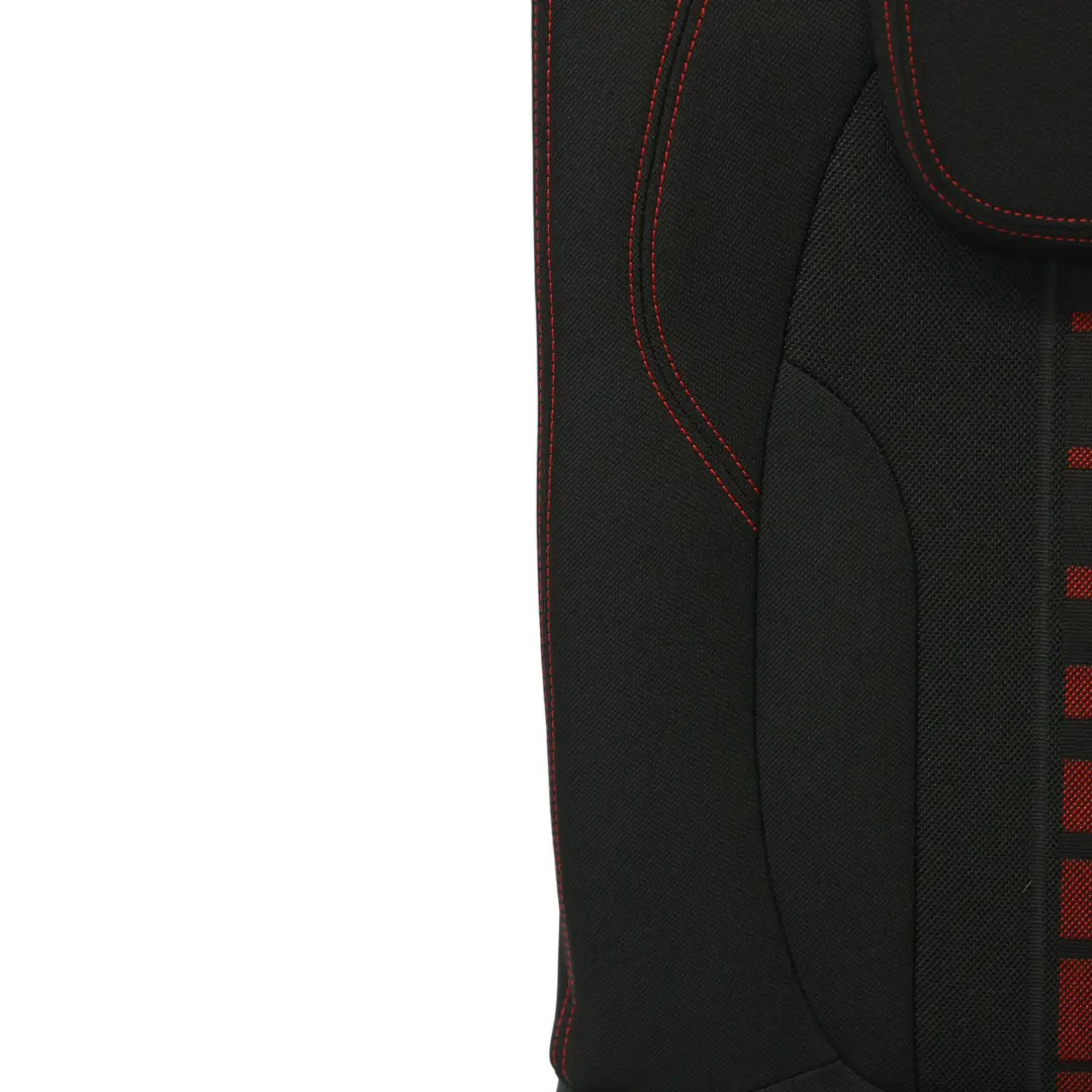 BMW F46 Rear 3rd Seat Row Cover Backrest Third Row Fabric Race Anthracite Red - SKU 7411371 - Part number 7411371