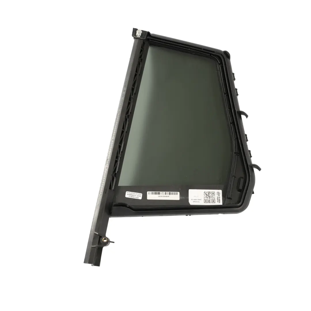  Quarter Window BMW X4M G02 F98 Glass Tinted Black Rear Right O/S AS3 - SKU 7416544 - Part number 7416544