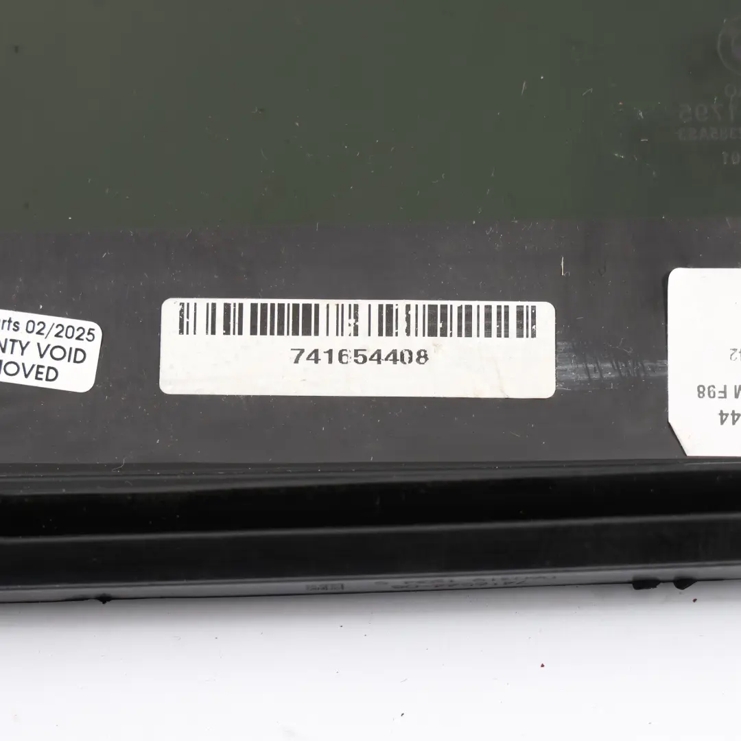 Vitre De Custode Arrière Droite Teintée Noire Modèle AS3 BMW X4 G02 F98 - SKU 7416544 - Numéro de pièce 7416544