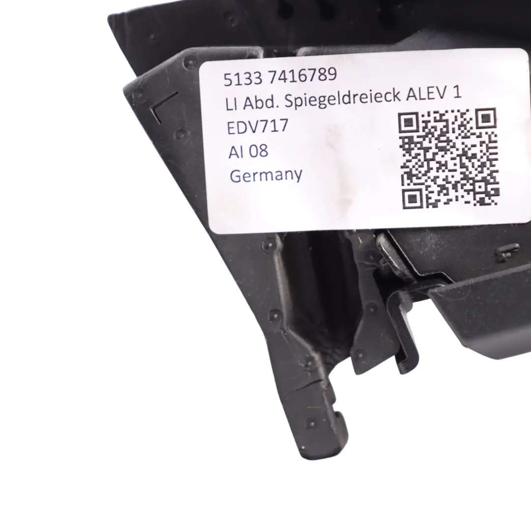 Front Door Inner Triangle Cover Trim Left N/S to BMW G32 GT with Part number 7416789 BMW G32 GT Front Door Inner Triangle Cover Trim Left N/S - SKU 7416789-1 - Part number 7416789