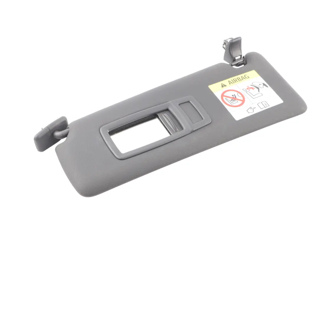 Sun Visor Mirror Panel Sunvisor Left N/S Black to BMW F36 with Part number 7419609 BMW F36 Sun Visor Mirror Panel Sunvisor Left N/S Black - SKU 7419609 - Part number 7419609