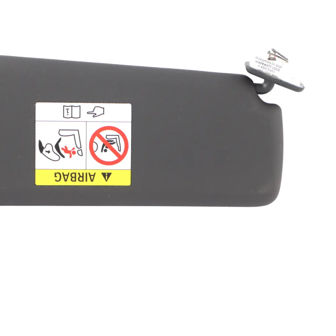 BMW F36 Sun Visor Mirror Panel Sunvisor Left N/S Black - SKU 7419609 - Part number 7419609