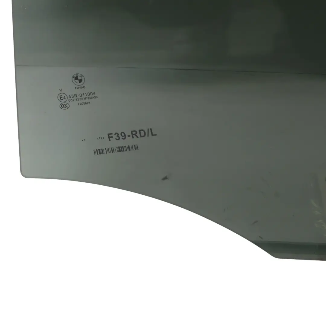 Vitre Latérale De Porte Arrière Gauche Teintée AS3 Pour BMW X2 F39 Réf - SKU 7420419 - Numéro de pièce 7420419