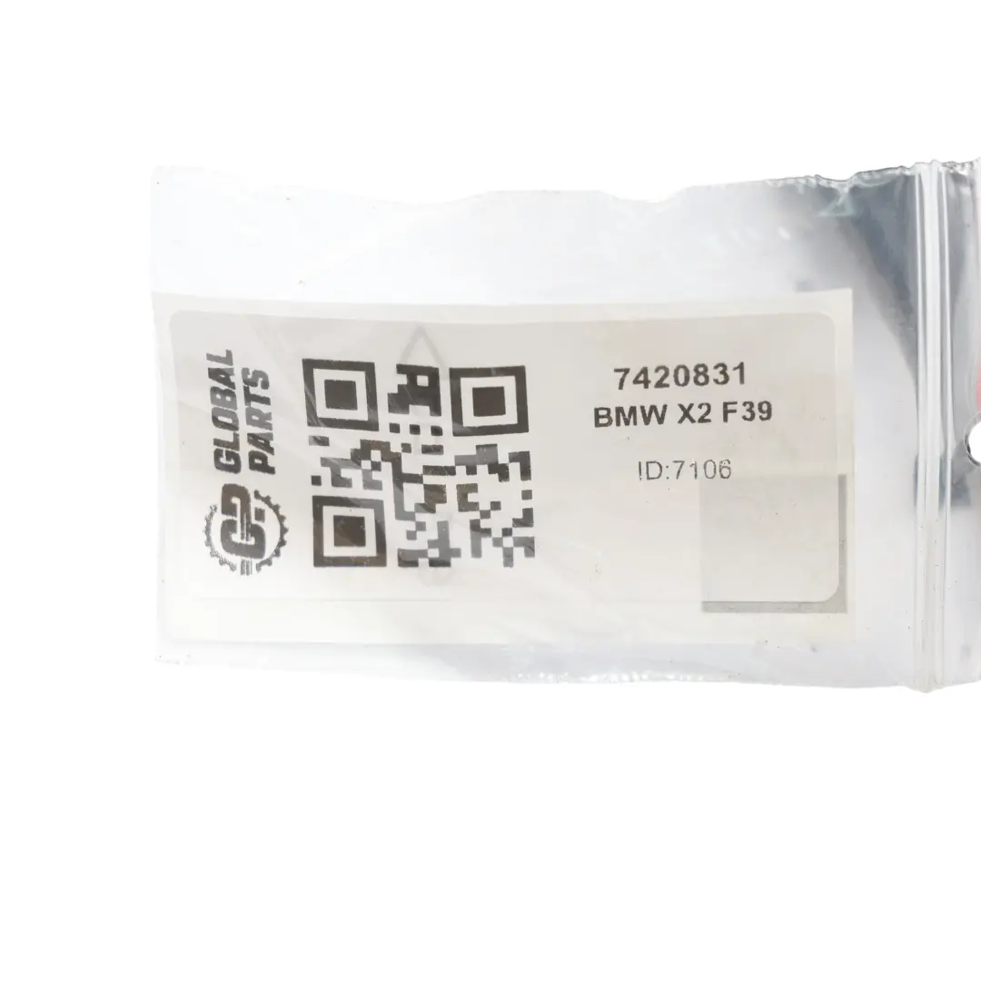 BMW X2 F39 Tapa Columna B Puerta Trasera Izquierda Negro Moldura Pilar - SKU 7420831 - Número de pieza 7420831