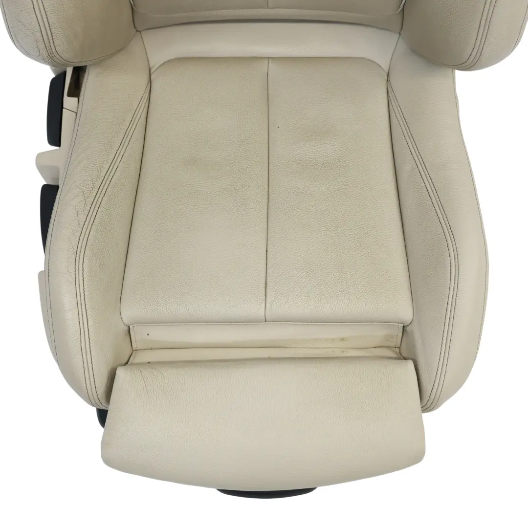 BMW F30 F31 F34 F36 LCI M Sportsitz Vorne Rechts Beheizt Leder Oyster - SKU 7424226-1 - Teilenummer 7424226