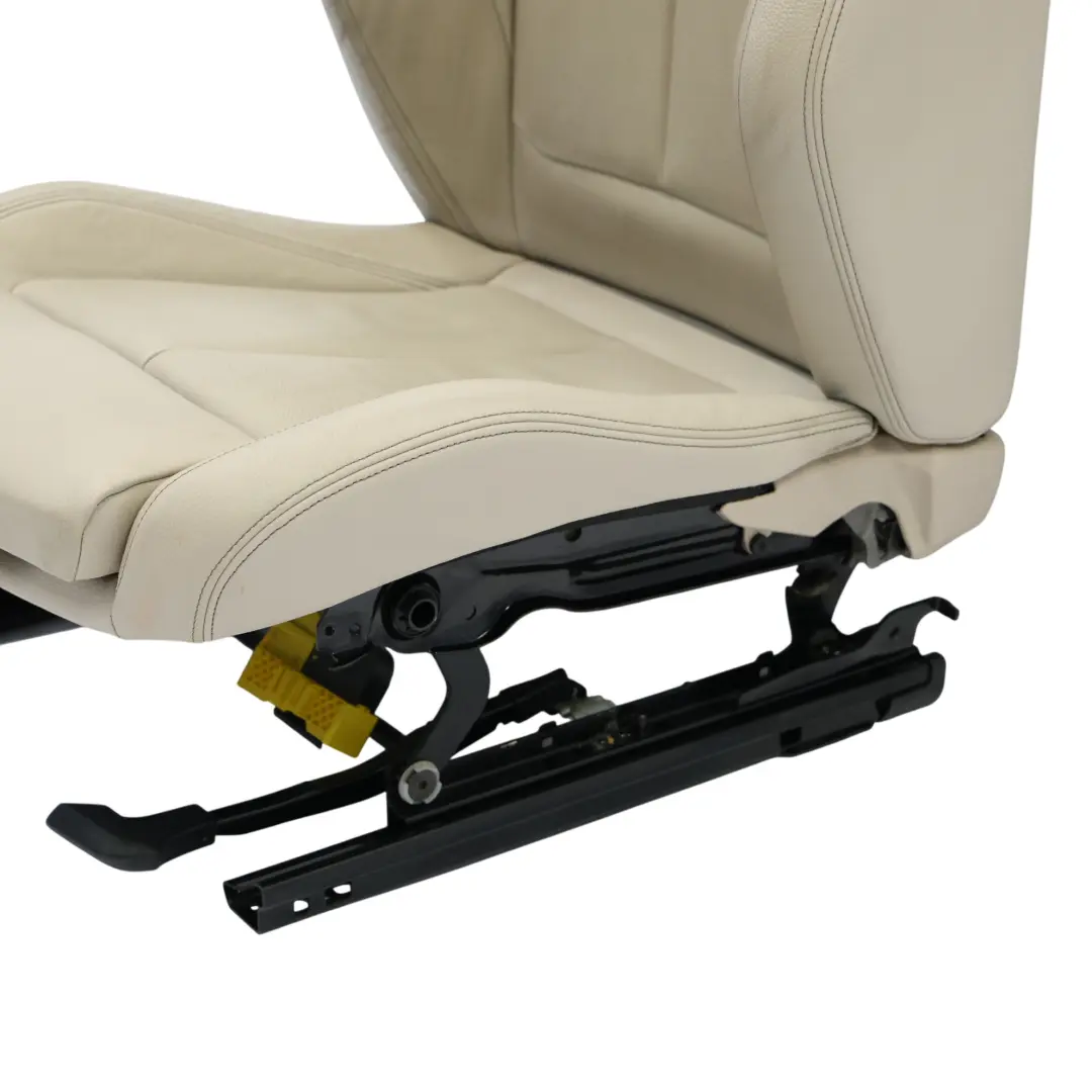 BMW F30 F31 F34 F36 LCI M Sportsitz Vorne Rechts Beheizt Leder Oyster - SKU 7424226-1 - Teilenummer 7424226