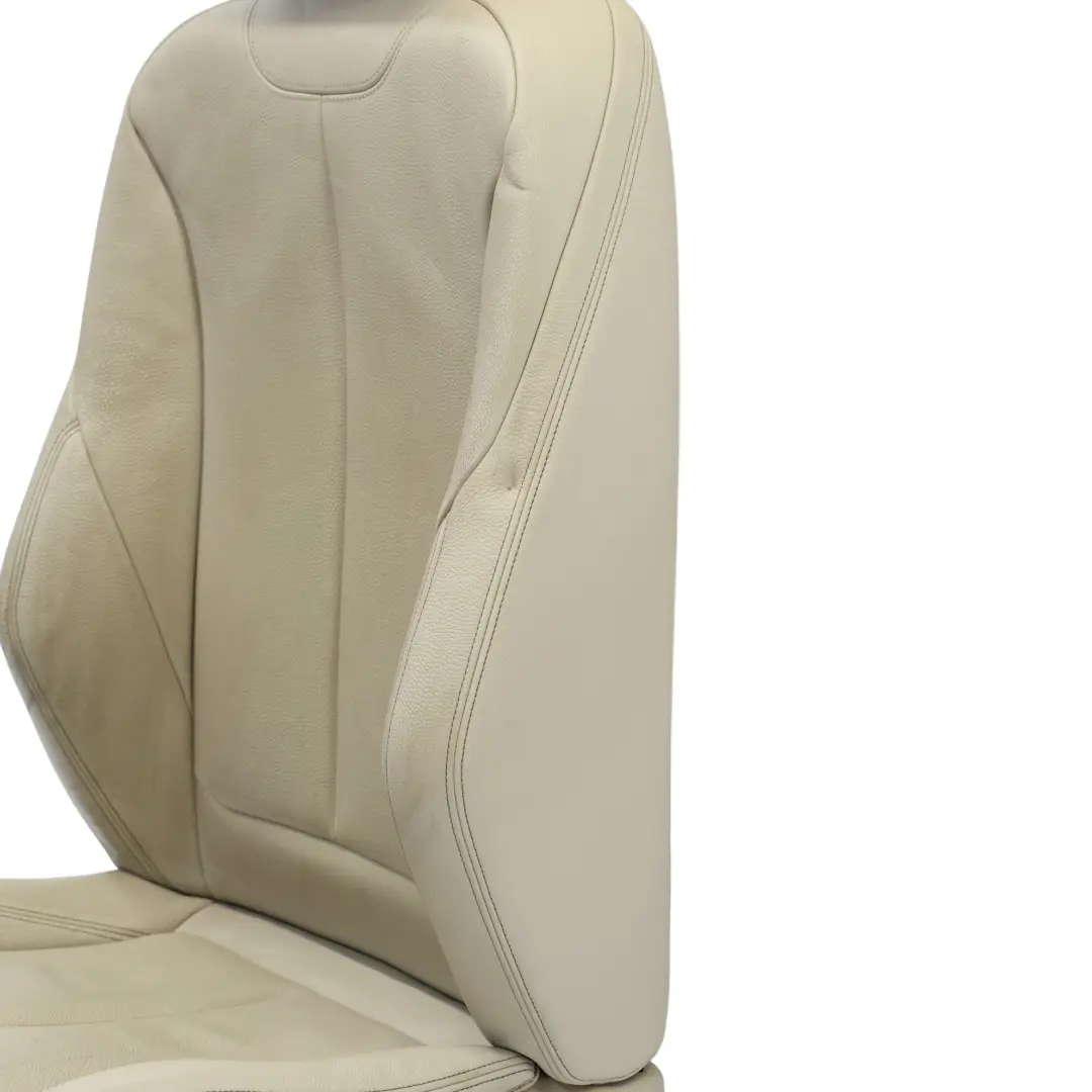 BMW F30 F31 F34 F36 LCI M Sportsitz Vorne Rechts Beheizt Leder Oyster - SKU 7424226-1 - Teilenummer 7424226