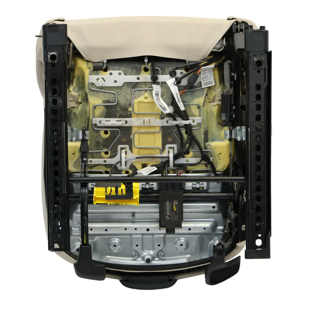 Front Right O/S Heated Leather Oyster to BMW F30 F31 F34 F36 LCI M Sport Seat with Part number 7424226 BMW F30 F31 F34 F36 LCI M Sport Seat Front Right O/S Heated Leather Oyster - SKU 7424226-1 - Part number 7424226