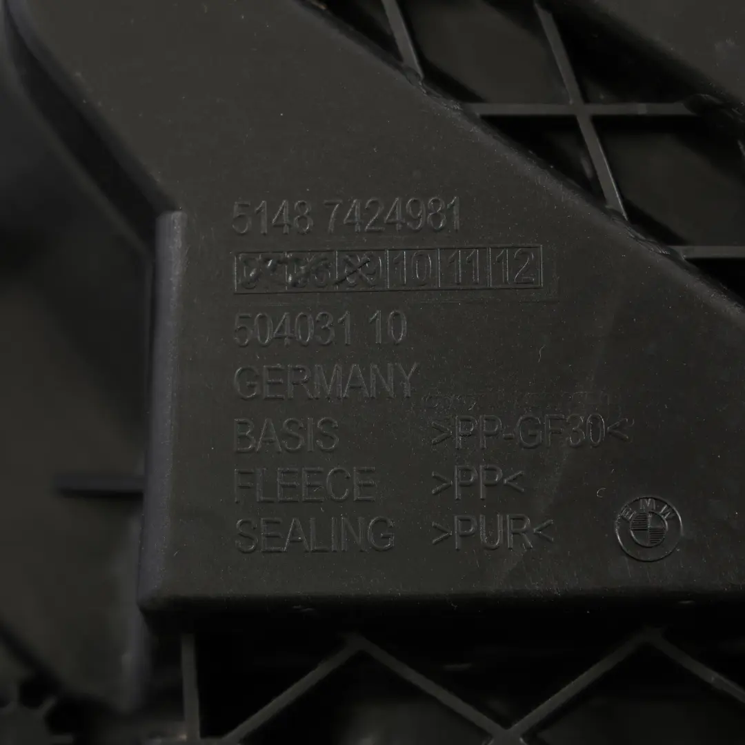  Garniture Mécanisme Lève Vitre Arrière Gauche Pour BMW G32 GT Référence - SKU 7424981 - Numéro de pièce 7424981