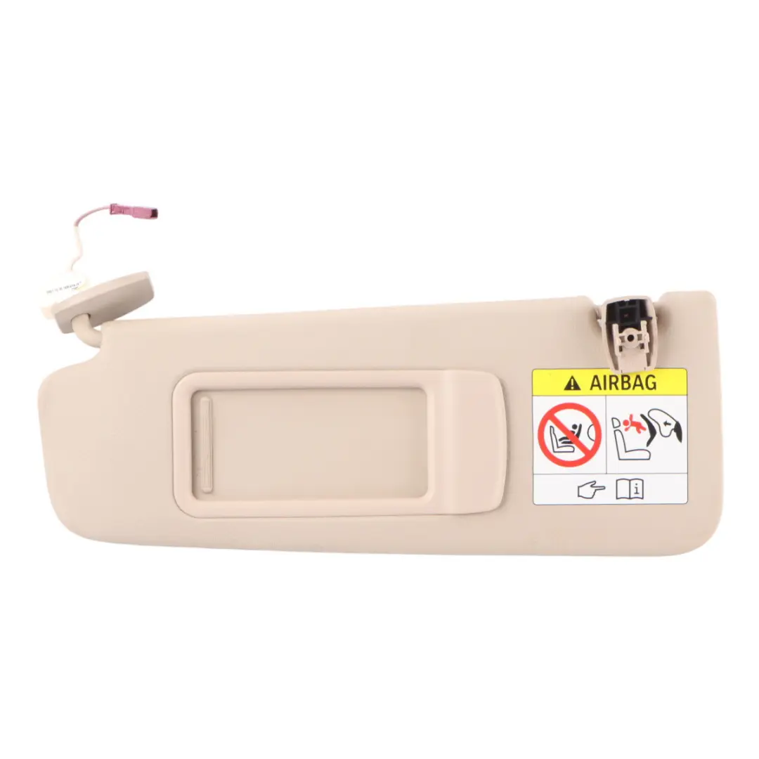 BMW F10N F11N Sun Visor With Label Interior Left N/S - SKU 7425209 - Part number 7425209