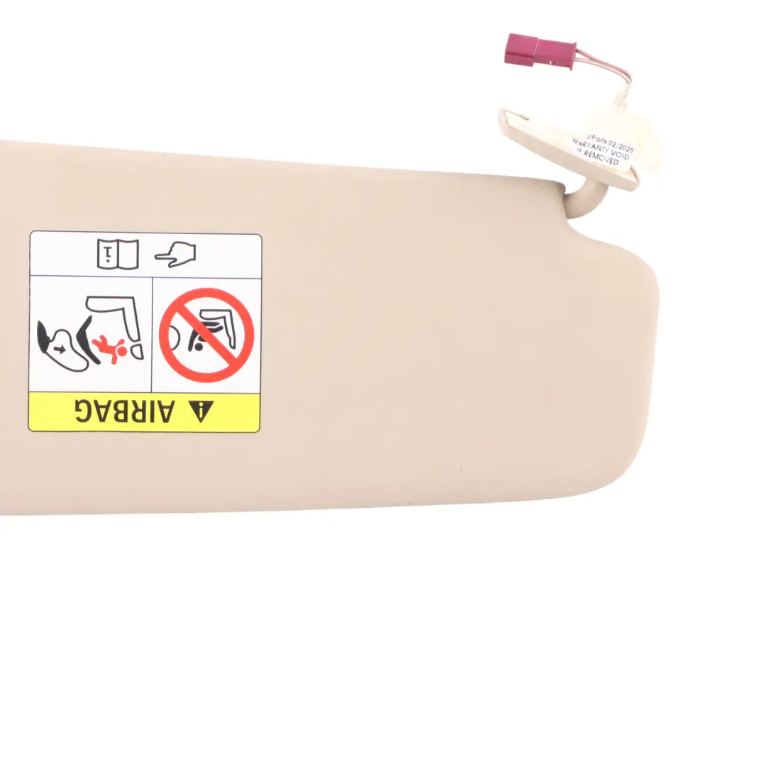 F10N F11N Sun Visor With Label Interior Left N/S to BMW with Part number 7425209 BMW F10N F11N Sun Visor With Label Interior Left N/S - SKU 7425209 - Part number 7425209