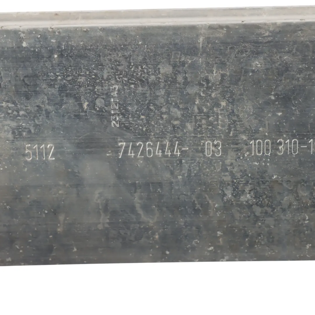 Bumper Carrier Support Bar Crash Bar Reinforcer to BMW X2 F39 Rear with Part number 7426444 BMW X2 F39 Rear Bumper Carrier Support Bar Crash Bar Reinforcer - SKU 7426444 - Part number 7426444