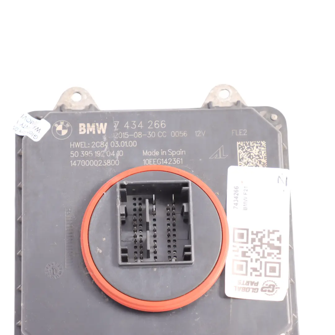Module De Commande Lampe Phare LED LCI BMW F20 F21 F22 F30 F32 F36 pour à propos du numéro de pièce 7434266 Module De Commande Lampe Phare LED LCI BMW F20 F21 F22 F30 F32 F36 - SKU 7434266 - Numéro de pièce 7434266