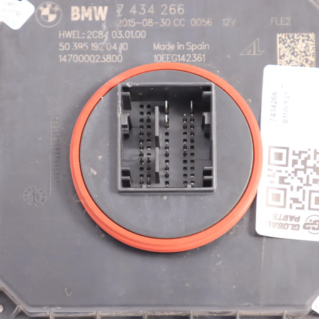 Faro LED Módulo Lámpara Unidad Control para BMW F20 F21 F22 F30 F32 F36 LCI con número de pieza 7434266 BMW F20 F21 F22 F30 F32 F36 LCI Faro LED Módulo Lámpara Unidad Control - SKU 7434266 - Número de pieza 7434266
