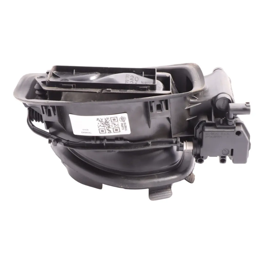 Filler Flap Cap Cover Pot Trim Recess Panel to BMW F20 F21 Fuel Tank with Part number 7434642 BMW F20 F21 Fuel Tank Filler Flap Cap Cover Pot Trim Recess Panel - SKU 7434642 - Part number 7434642