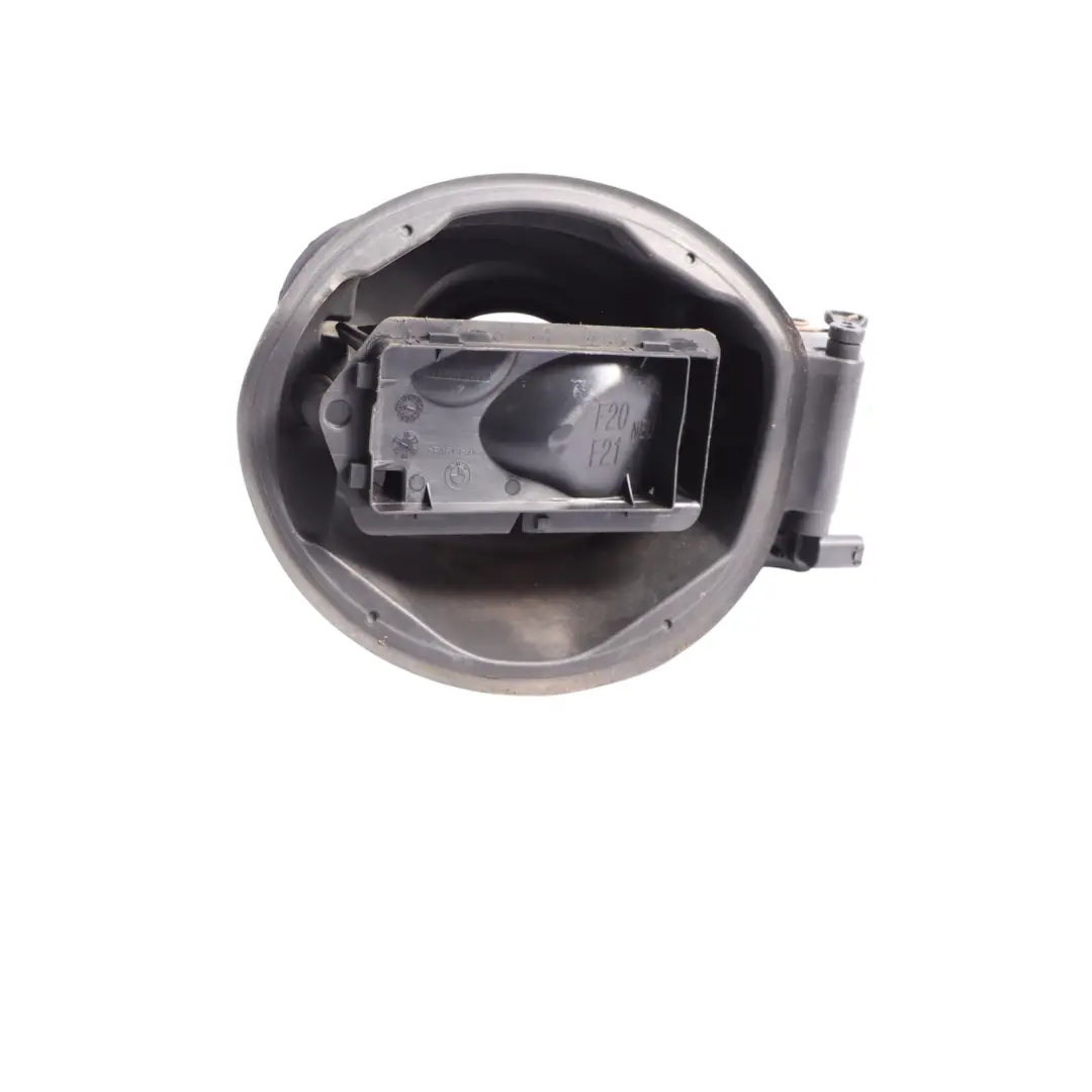 Filler Flap Cap Cover Pot Trim Recess Panel to BMW F20 F21 Fuel Tank with Part number 7434642 BMW F20 F21 Fuel Tank Filler Flap Cap Cover Pot Trim Recess Panel - SKU 7434642 - Part number 7434642