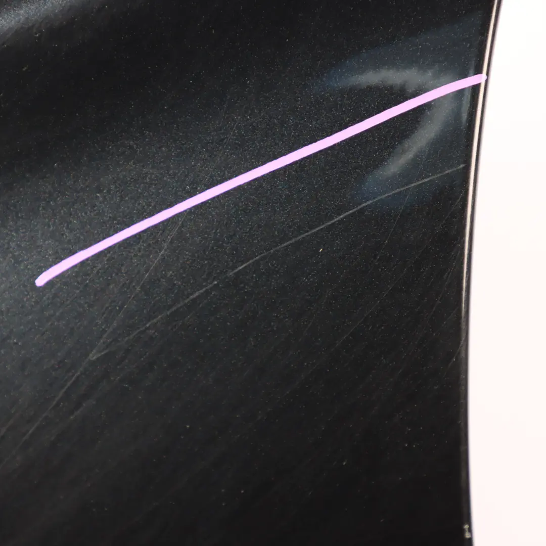 BMW F30 F31 Błotnik Lewy Przedni Black Sapphire Czarny Metalik - 475 - SKU 7438439-BS5 - Numer Części 7438439