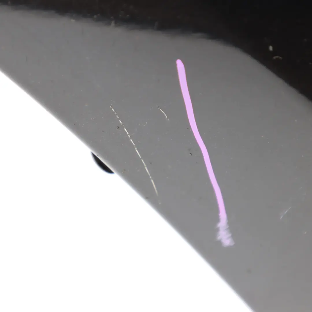 BMW F30 F31 Błotnik Lewy Przedni Black Sapphire Czarny Metalik - 475 - SKU 7438439-BS5 - Numer Części 7438439