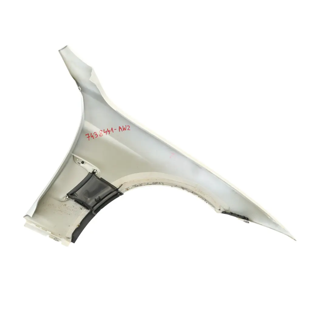 Side Panel Wing Fender Front Left N/S Alpinweiss White - 300 to BMW F32 F33 M Sport with Part number 7438441 BMW F32 F33 M Sport Side Panel Wing Fender Front Left N/S Alpinweiss White - 300 - SKU 7438441-AW2 - Part number 7438441