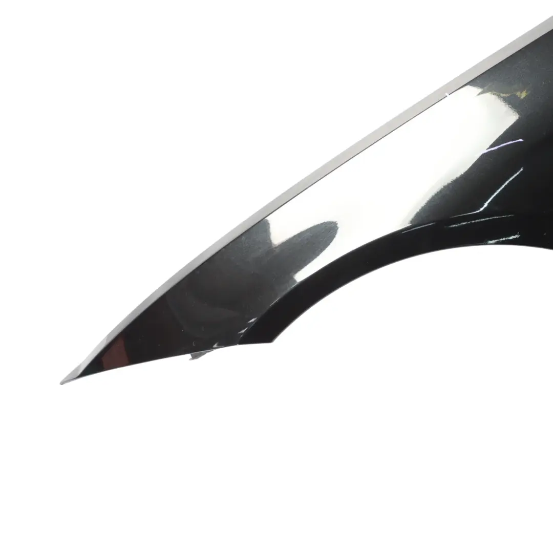 BMW F32 F33 M Sport Side Panel Wing Fender Front Left N/S Black Sapphire - 475 - SKU 7438441-BS - Part number 7438441