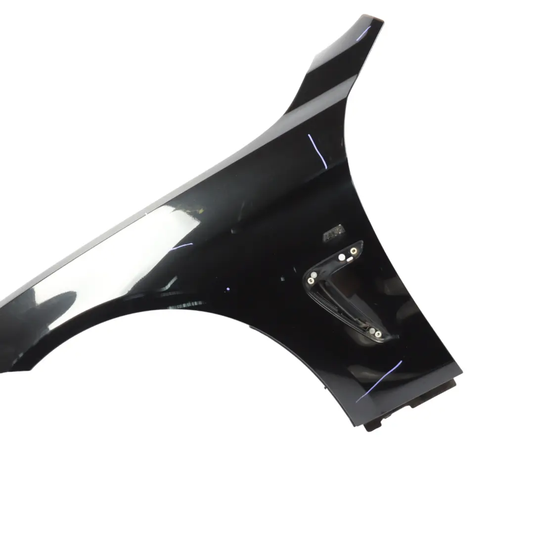 BMW F32 F33 M Sport Side Panel Wing Fender Front Left N/S Black Sapphire - 475 - SKU 7438441-BS - Part number 7438441