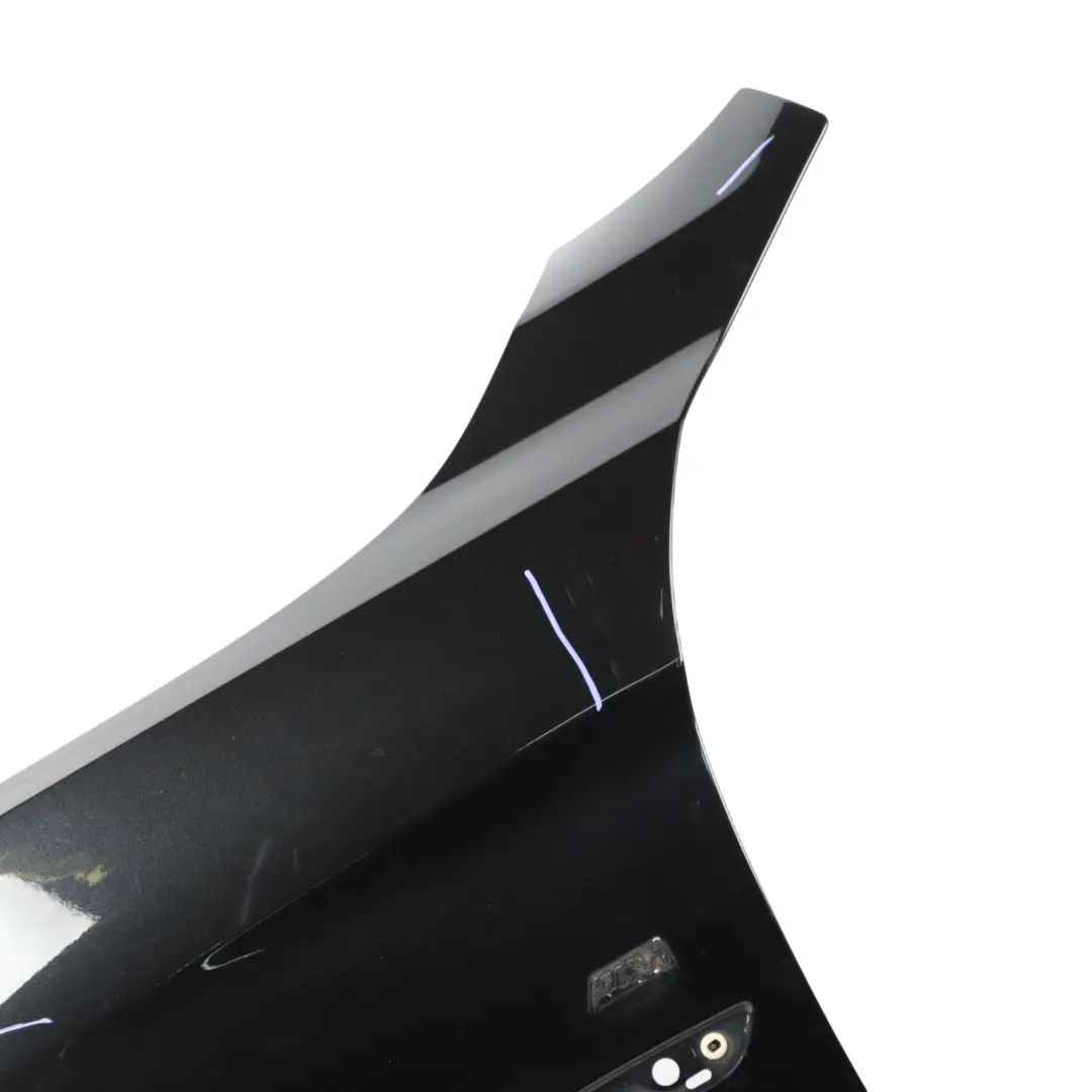 BMW F32 F33 M Sport Side Panel Wing Fender Front Left N/S Black Sapphire - 475 - SKU 7438441-BS - Part number 7438441