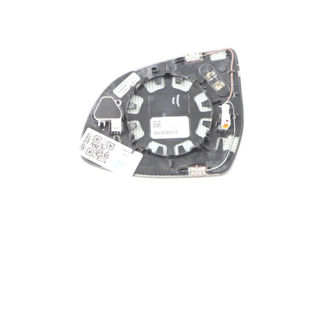 Mirror Glass Heated Wide Angle Front Right O/S to BMW G01 F97 G02 F98 G05 with Part number 7441444 BMW G01 F97 G02 F98 G05 Mirror Glass Heated Wide Angle Front Right O/S - SKU 7441444 - Part number 7441444