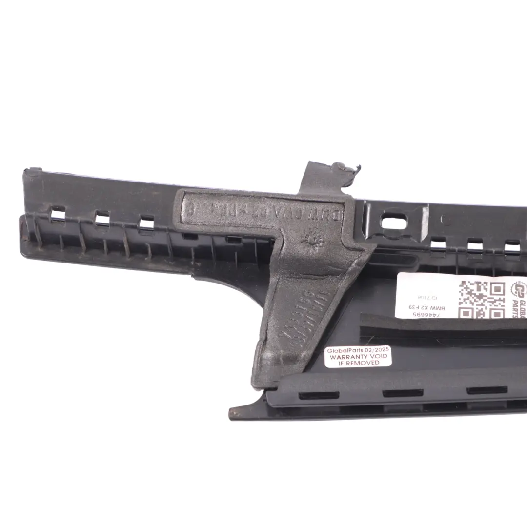 Puerta Trasera B Columna Pilar Embellecedor Panel Izquierdo para BMW X2 F39 con número de pieza 7446695 BMW X2 F39 Puerta Trasera B Columna Pilar Embellecedor Panel Izquierdo - SKU 7446695 - Número de pieza 7446695