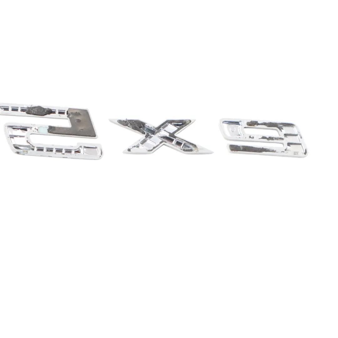 BMW F45 Rear Tailgate Bootlid Hatch Label 225xe Lettering Emblem Trim - SKU 7458633 - Part number 7458633