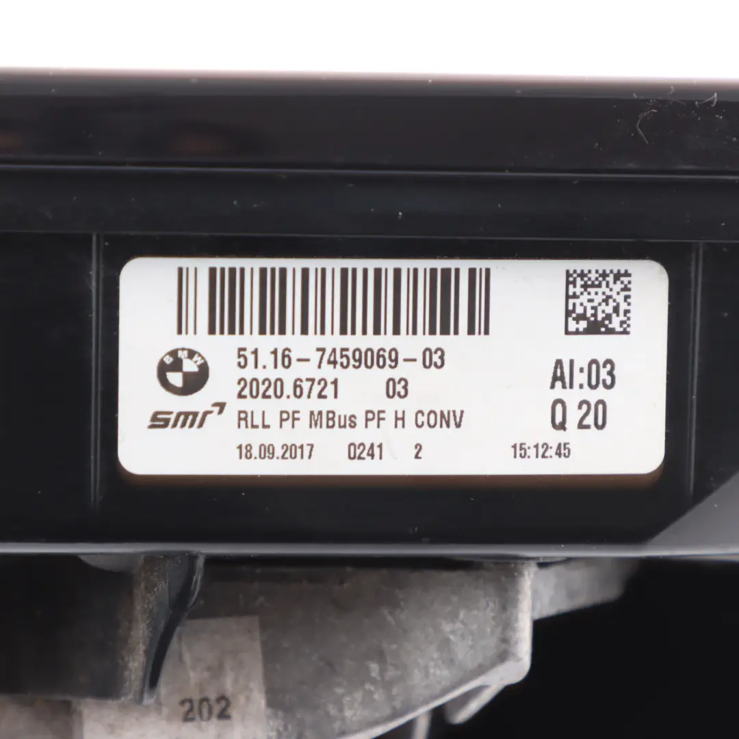 BMW M2 F87 Door Wing Mirror Heated Left N/S 5 Pins Shadow Line Auto Dip 7459069 - SKU 7459075-1 - Part number 7459075