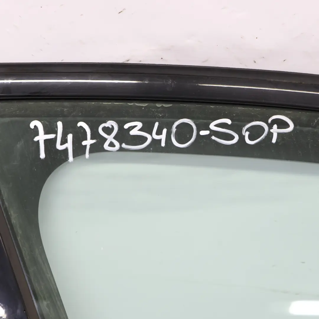 BMW X4 G02 F98 Drzwi Przednie Prawe Sophistograu Grey Metallic - A90 - SKU 7478340-SOP - Numer Części 7478340