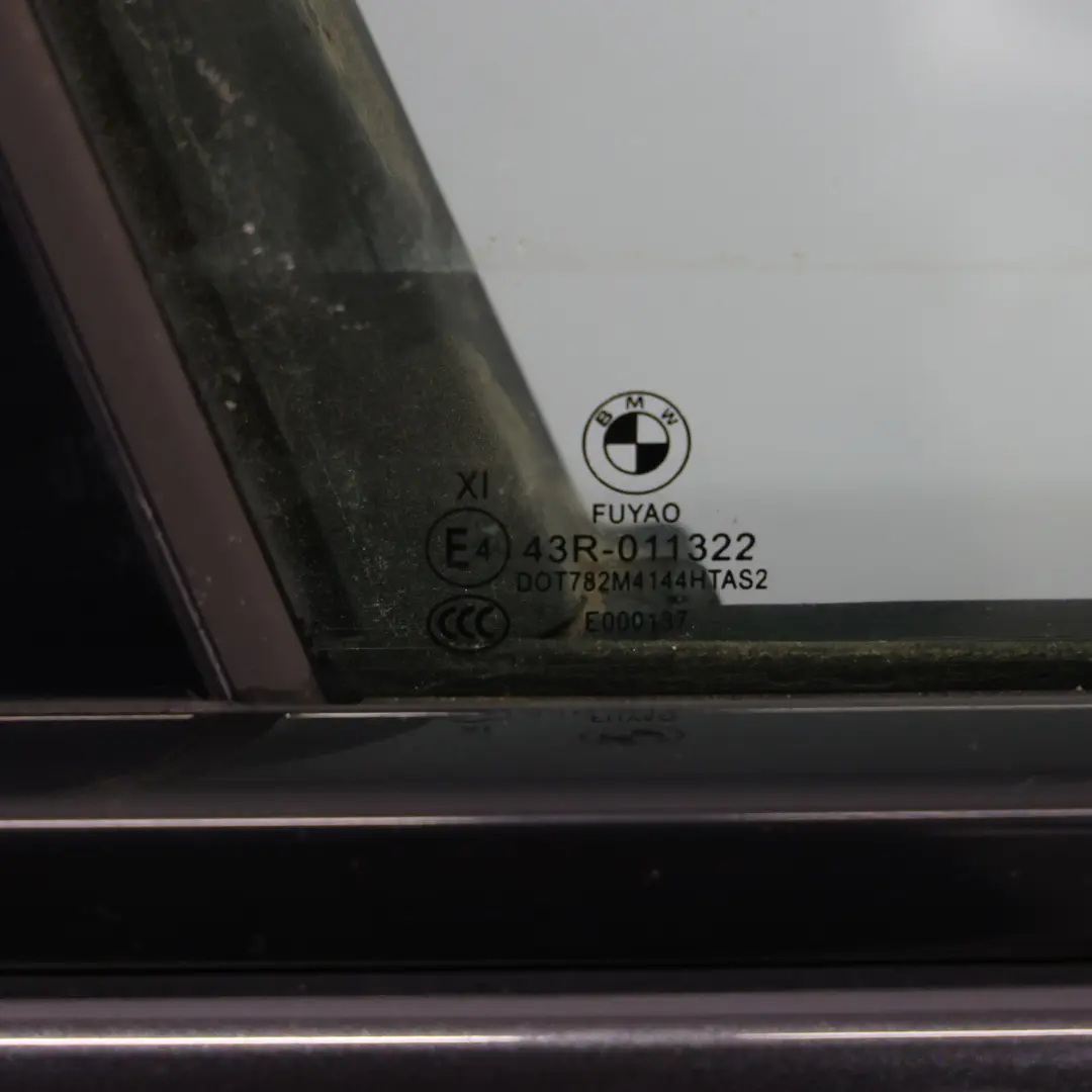 BMW X4 G02 F98 Puerta Delantera Derecha Gris Sofistograu Metalizado - A90 - SKU 7478340-SOP - Número de pieza 7478340