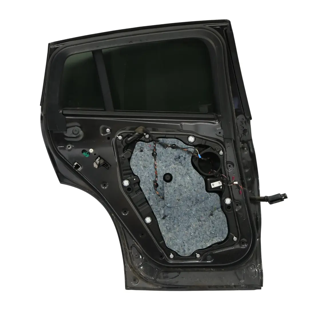 BMW X4 G02 F98 Rear Left Door N/S Sophistograu Grey Metallic - A90 - SKU 7478343-SOP - Part number 7478343