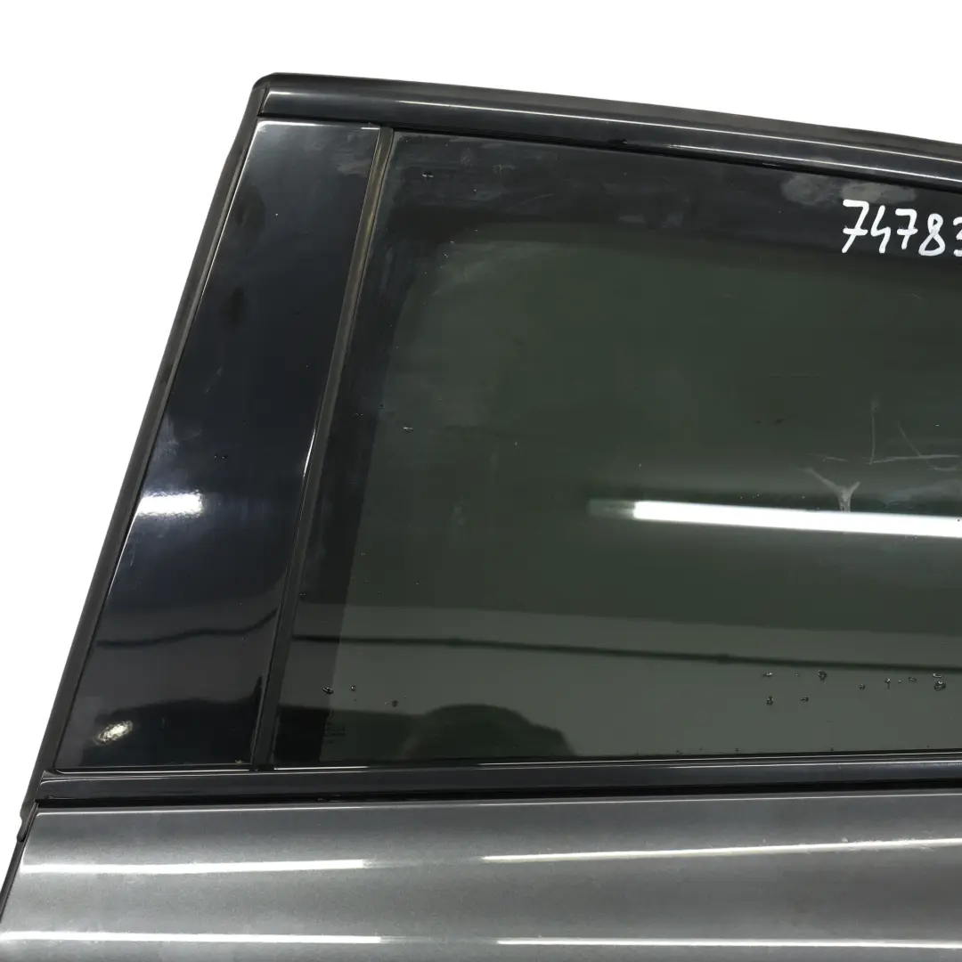 BMW X4 G02 F98 Rear Left Door N/S Sophistograu Grey Metallic - A90 - SKU 7478343-SOP - Part number 7478343