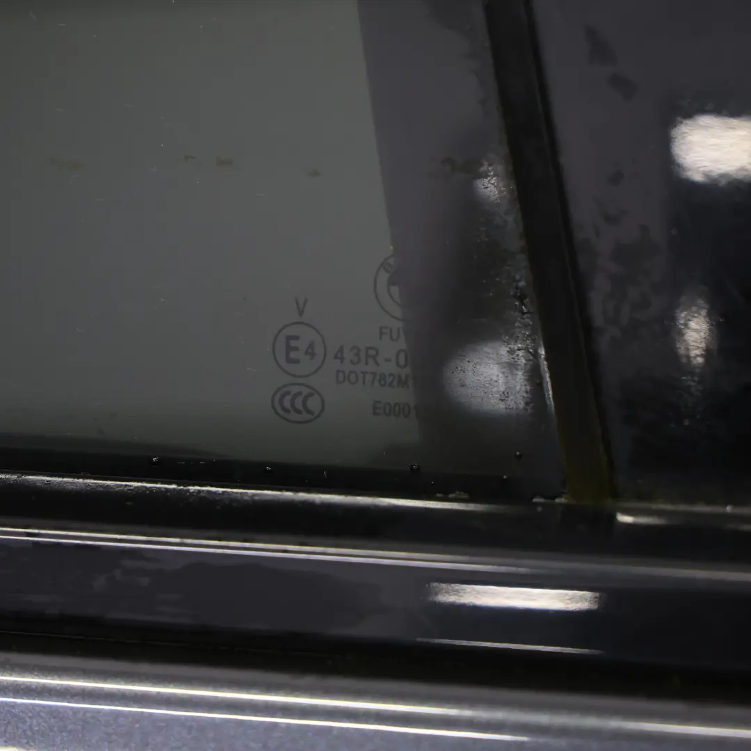 BMW X4 G02 F98 Rear Right Door O/S Sophistograu Grey Metallic - A90 - SKU 7478344-SOP - Part number 7478344