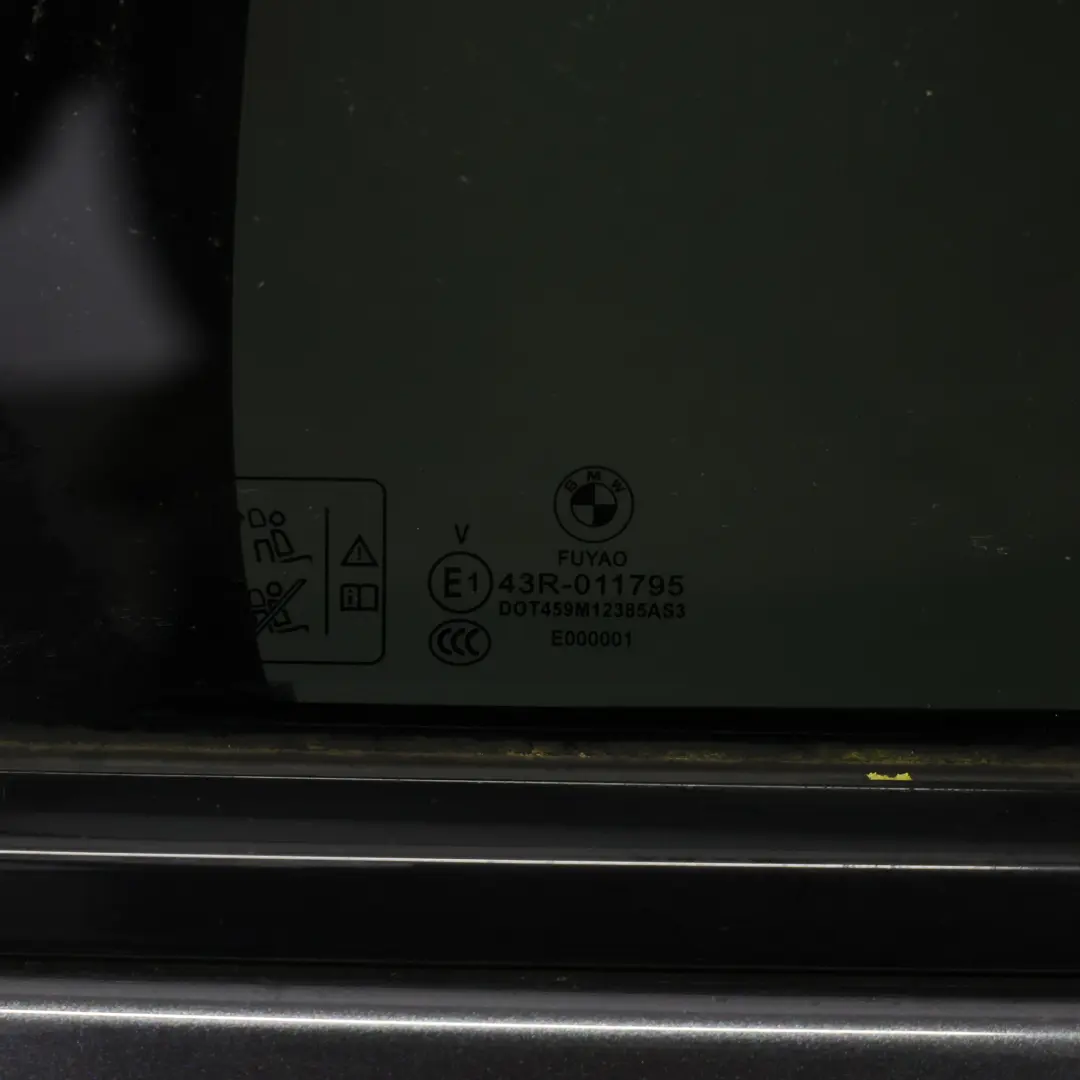 BMW X4 G02 F98 Rear Right Door O/S Sophistograu Grey Metallic - A90 - SKU 7478344-SOP - Part number 7478344