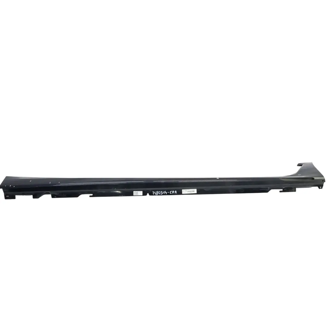 Listón de umbral Faldón Lateral Derecho Carbonschwarz Metallic - 416 para BMW G32 GT con número de pieza 8094112 BMW G32 GT Listón de umbral Faldón Lateral Derecho Carbonschwarz Metallic - 416 - SKU 8094112-CAR - Número de pieza 8094112