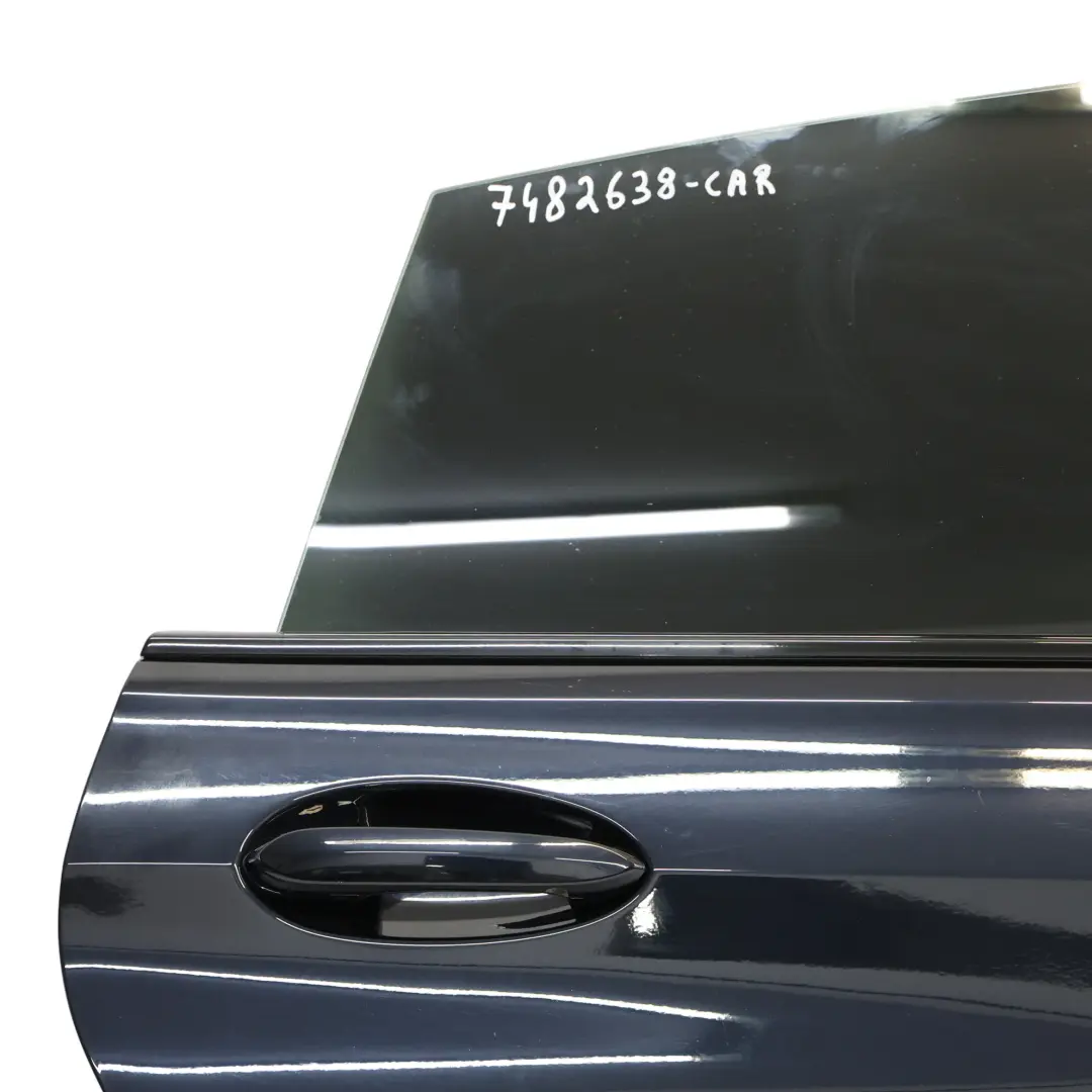 Door Rear Right O/S Carbonschwarz Carbon Black Metallic - 416 to BMW G32 GT with Part number 7482638 BMW G32 GT Door Rear Right O/S Carbonschwarz Carbon Black Metallic - 416 - SKU 7482638-CAR - Part number 7482638