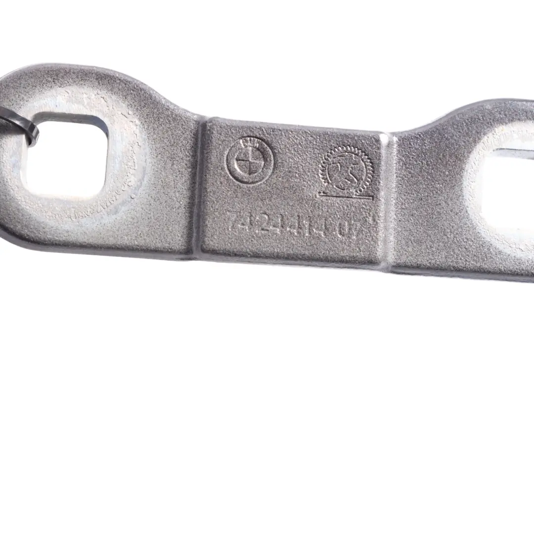 Hinge Right O/S Sophistograu Grey - A90 to BMW F98 Rear Hatch Tailgate with Part number 7482678 BMW F98 Rear Hatch Tailgate Hinge Right O/S Sophistograu Grey - A90 - SKU 7482678-SOP - Part number 7482678